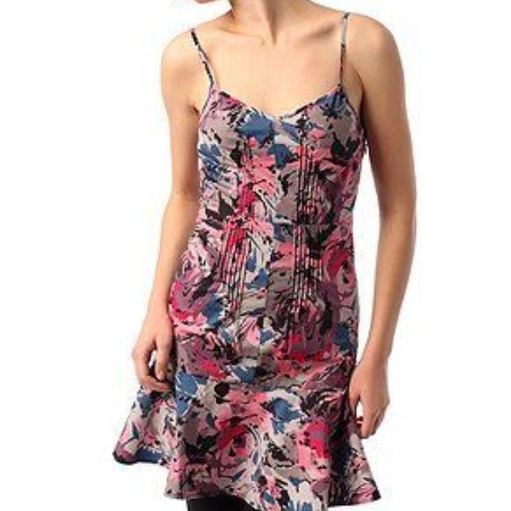 Kimchi Blue Stretch Floral Mermaid Dress Jr L NWT